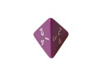 Opaque Purple D4 4-Sided Polydice